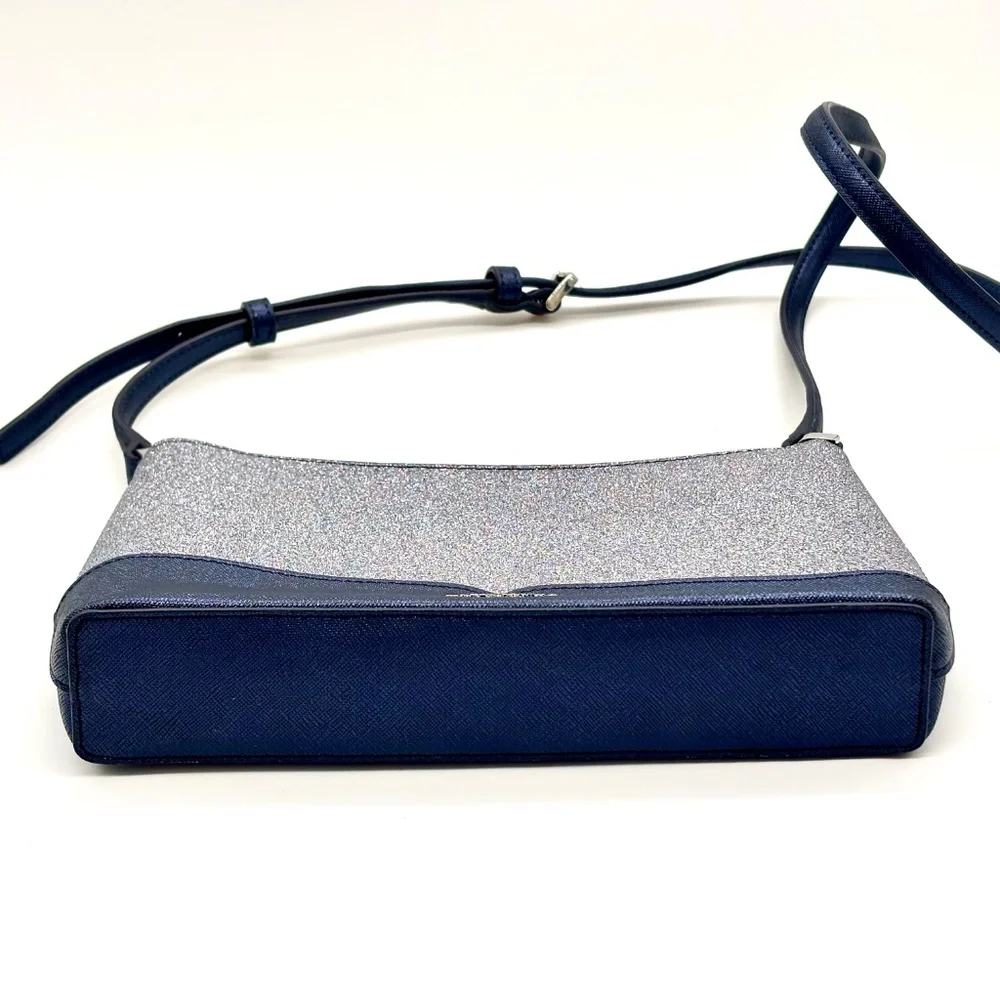 Kate Spade New York LOLA GLITTER CROSSBODY Navy